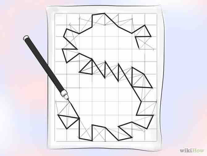 Imagen titulada Draw an "S" Made Entirely of Straight Lines Step 6